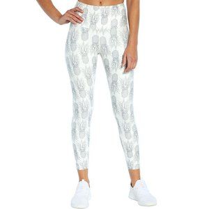 Wildfox White and Gray Pineapple Leggings